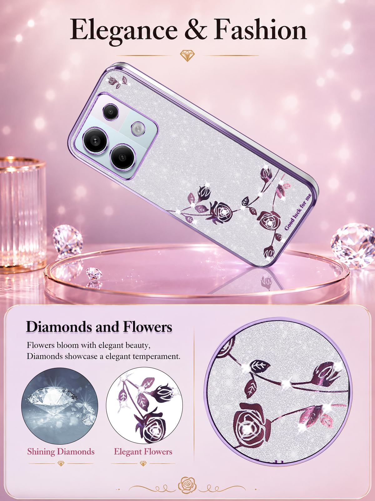 Amazon.com: Kainevy Phone Case for Xiaomi Redmi Note 13 Pro 5G